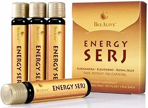 Energia SERJ koos Schisandra, Eleuthero ja Royal Jelly'ga kofeiini energia suurendamiseks