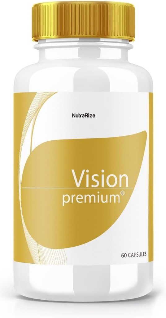 Vision Premium, Premium Eye Support Supplement, Vision Premium määrdeaine, et parandada kontsentratsiooni ja fookust, Vision Premium All-Natural pillid tervete silmade jaoks, VisionPremium ülevaated (60 kapslit)
