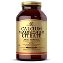 Solgar Kaltsium Magneesiumtsitraat, 250 tabletti - toetab tervislikke luid ja hambaid - lihas-skeleti ja närvisüsteemi tugi - väga imenduv - mitte-GMO ja vegan - 50 serveerimist