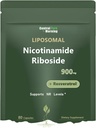 Liposomaalne nikotiinamiid Riboside Supplement , nikotiinamiid Ribosiid Resveratrool 900mg vananemisvastaseks, energia, 80 kapslit ,