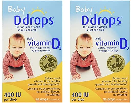 Ddrops Baby langeb kollane (pakk 2)
