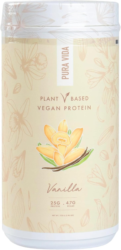 Pura Vida Miami Vanilla, taimepõhine - veganproteiin