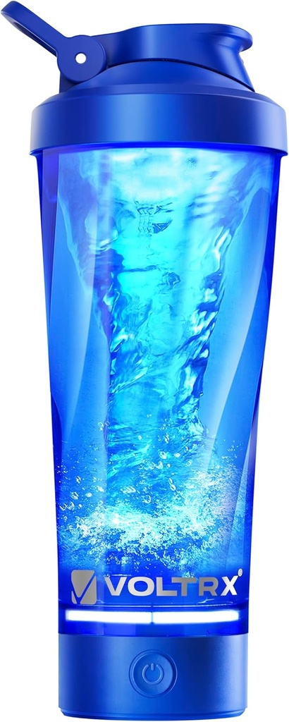 VOLTRX Premium Electric Protein Shaker Bottle, valmistatud Tritan - BPA Free - 24 oz Vortex Portable Mixer Cup / USB Rechargeable Shaker Cups Protein Shakes