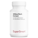 Supersmart - pajukoore ekstrakt 530mg päevas (suure tugevusega) - 15% salitsiin - looduslik pajukoore ürdi täiendus | Mitte-GMO & Gluteenivaba - 60 taimekapslit