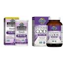Eluaed Dr. Formuleeritud probiootikumid Mood + Acidophilus Probiootiline täiendus & Tsink Toidulisandid 30mg Kõrge potentsi Toores Tsink ja C-vitamiini multimineraallisand
