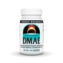 Allikas Naturals DMAE, dimetüülaminoetanool Bitartraat - toetab vaimset kontsentratsiooni - 50 kapslit