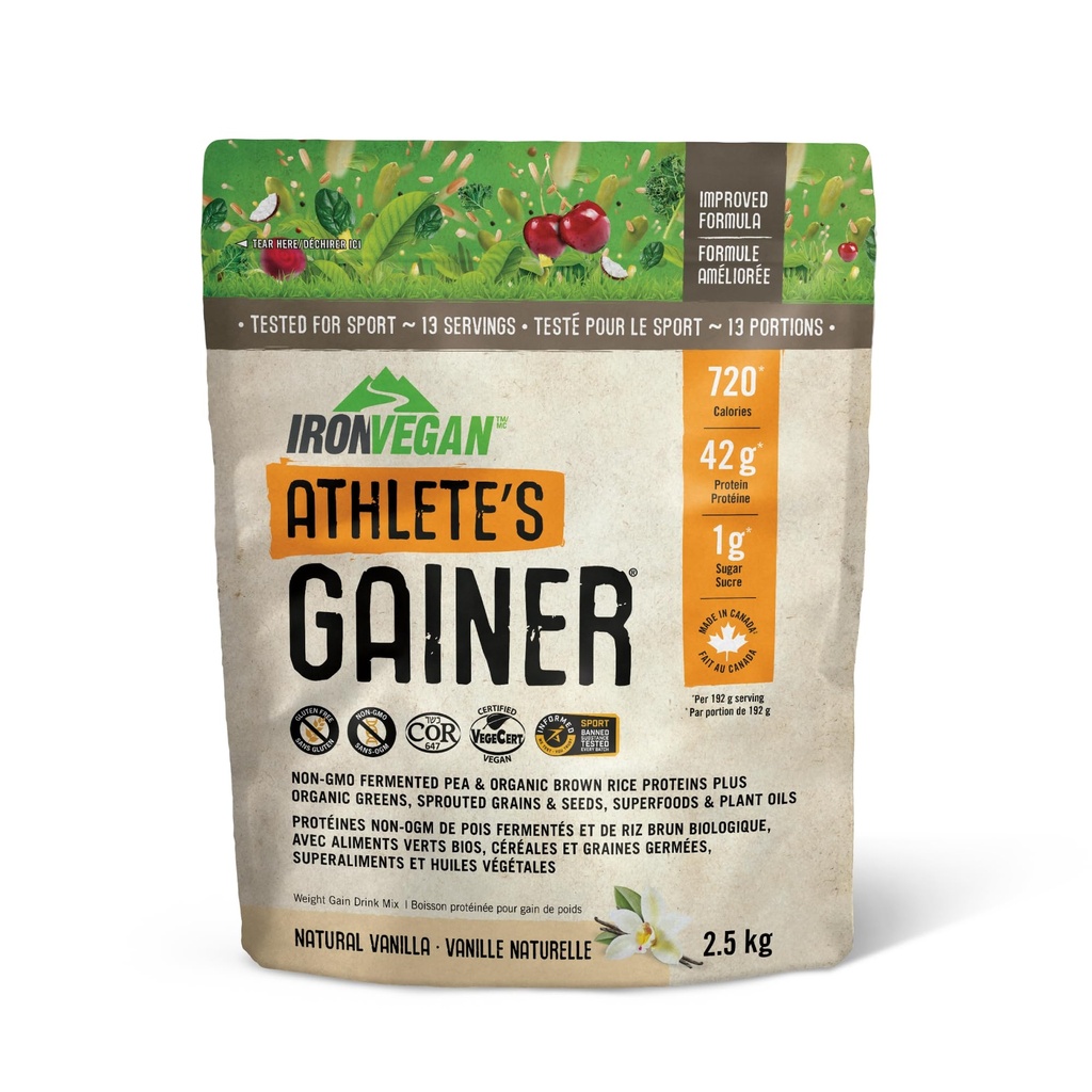 Gainer Vanilla Valgupulber, 2500 GR
