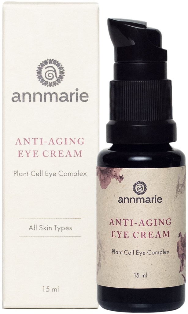 Annmarie nahahooldus Anti-Aging silmakreem - Antioksüdant-Rikas roheline tee, Eyebright & Cucumber Extract, rahustav paistetus, trahvi read ja kortsud, kõik nahatüübid (15ml, 0,5 fl oz)