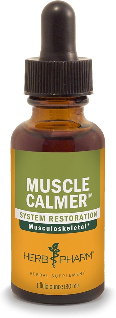 Herb Pharm Lihaskalmer Vedel Taimne valem lihas-skeleti süsteemi toetamiseks - 1 Ounce
