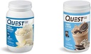 Quest Vanilla Piimakokteil 24 g valku 3 naela ja küpsiseid ja kreemi 20 g valku 1, 6 naela valgupulbrit