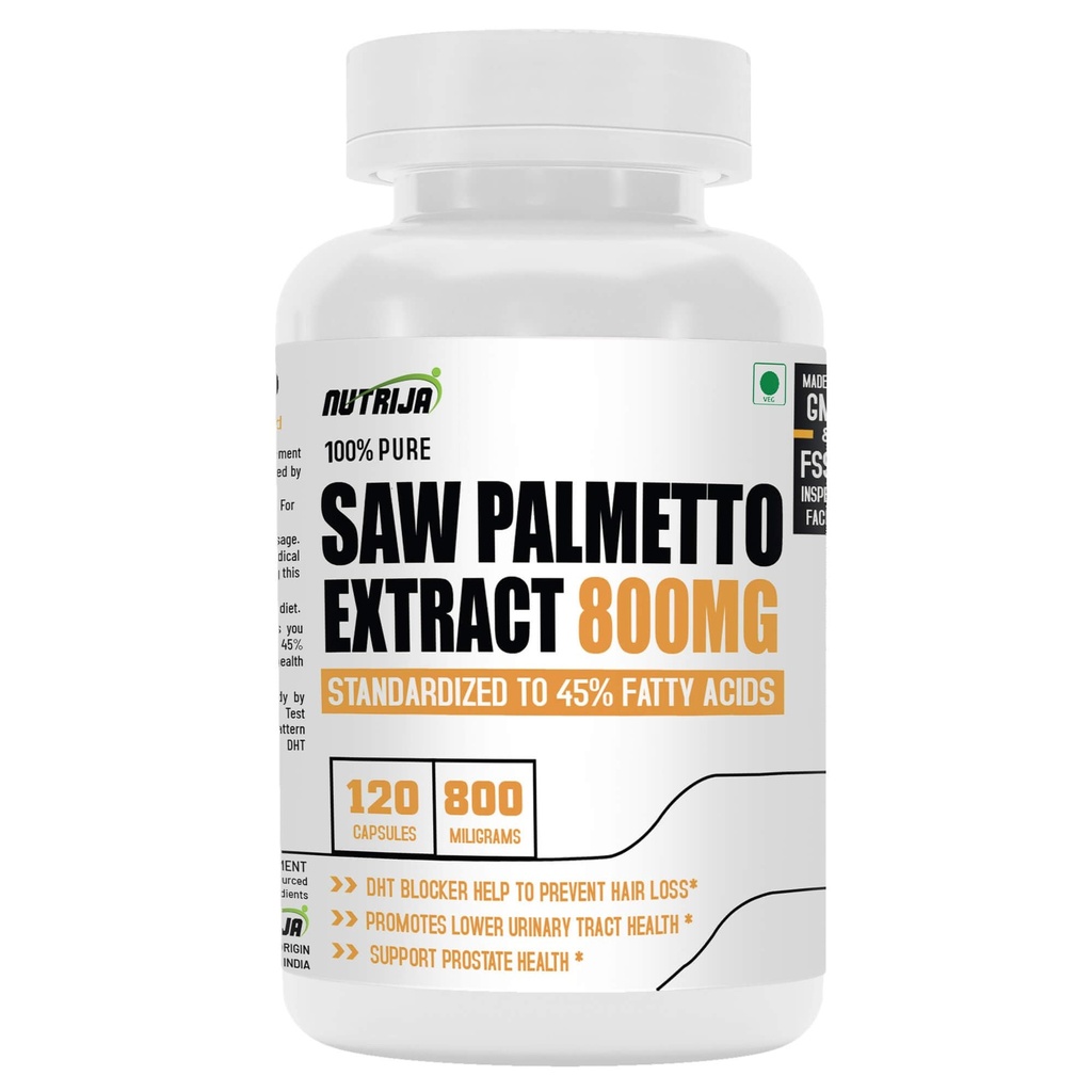 Saw Palmetto ekstrakt 800MG (120 kapslit)