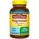 Loodus tegi magneesiumoksiidi 400 mg softgeelid, ekstra tugevusega magneesiumilisandid meestele ja naistele, lihaste, närvi, luu ja südame toetamine, 60 päeva pakkumine