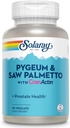 Solaray Pygeum ja Saw Palmetto koos kranaktiinilisandiga, 90 krahv