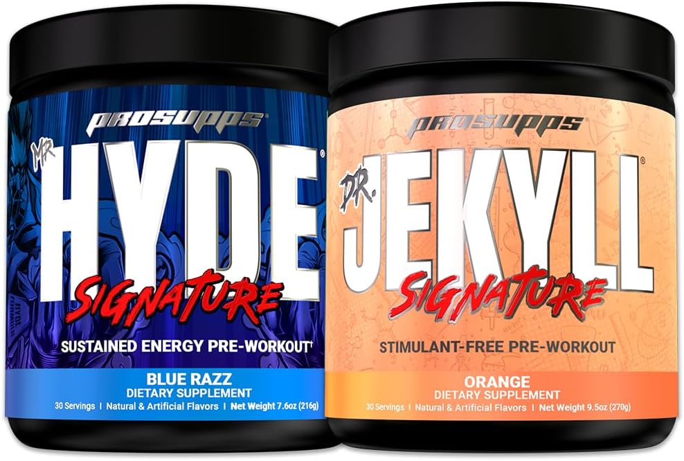 PROSUPPS Hr Hyde Allkiri Ja Dr Jekyll Allkiri Pre Treening Kreatiin