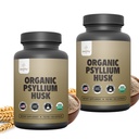 Zealthy Life - Psyllium Husk Kapslid, All-Natural Psyllium Husk Fiber, Psyllium Husk Kapsel Soolestiku Tervis, Mitte-GMO & Gluteenivaba, 250 Vegan Kapslid - Pakend 2