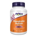 NOW Toidulisandid, kondroitiinsulfaat 600 mg (glükosaminoglükaan), ühine tervis *, 120 kapslit