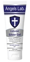 Angels Colloidal Silver Gel Nano Silver Gel Wound Care - Unscented Healing Salv põletuste, päikesepõletuste ja ärritunud naha jaoks - 8oz Formula