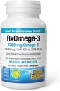 Looduslikud tegurid RxOmega-3, looduslik südame tervise toetamine DHA ja EPA, igapäevane toidulisand, 60 softgels