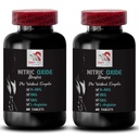 Päevane täiendus - NITRIC OXIDE BOOSTER - Lämmastikoksiidi toidulisandid meestele, Harjutus täiendada, Performance suurendada, Power Focus, Stamina valem, Kestvusvõimendi, Lihaste tugevdaja 2 Pudel 120 Tabs