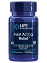 Life Extension Fast Acting Relief, Black Seesame Seeds, Kurkum, Boswellia, ühine tugi täiendada, Quick Relief ebamugavustunne luud, liigesed ja lihased, Gluteenivaba, Non-GMO, 60 pehmegeelid