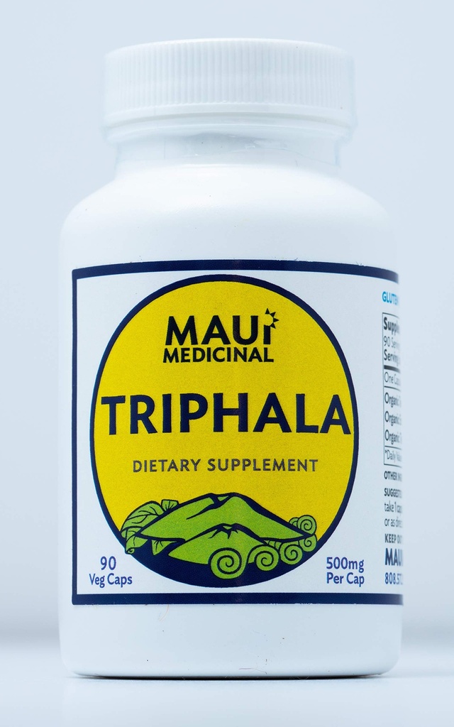 TRIPHALA 90 Veggie kapslid - 500 mg kapsli kohta Orgaaniline Taimne valem