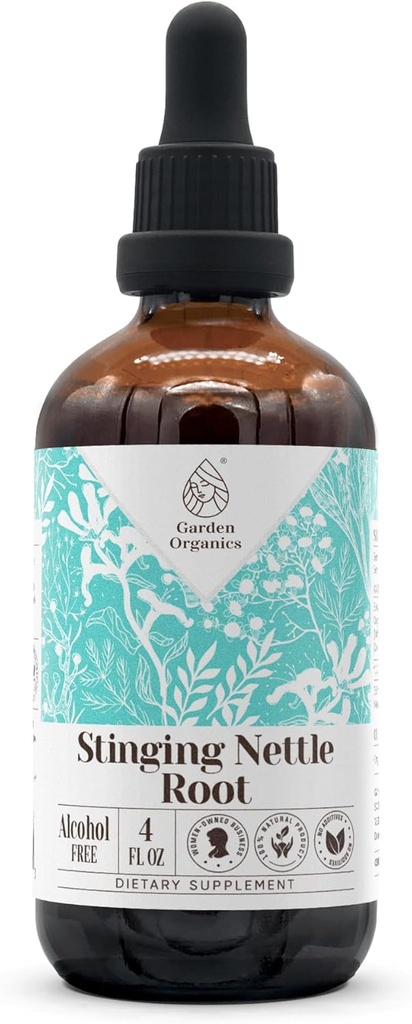 Nõelumine Nõges juur Alkoholivaba looduslik tinktuur Ekstrakt, Immuunsüsteemi Booster, Vedelik tilgad valmistatud 100% (4 fl oz)