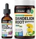 BIO KRAUTER Piimaohaka tinktuur 2 Fl. Oz. & Dandelion 60 Gummies