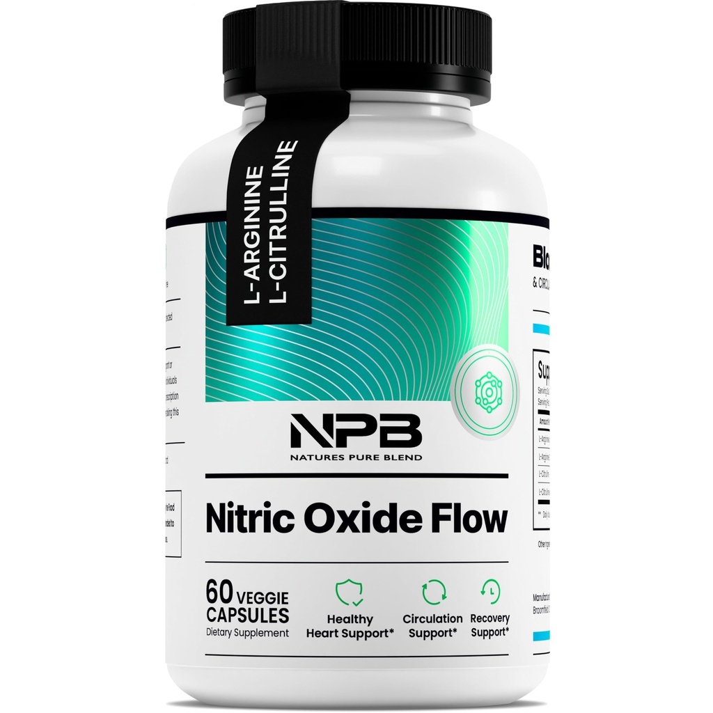 Looduse puhas segu lämmastikoksiidi lisandid meestele - L-arginiin L-tsitrulliin - südametoetus ja vooluringluse kiirendaja - 1500MG L Arginiin ja L tsitrulliin, Preworkout, Kulturismi