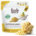 Toidud elus Premium Premium Nutritional Pärmihelbed, 6 untsi Tugevdamata vegan juustupulber maitseained