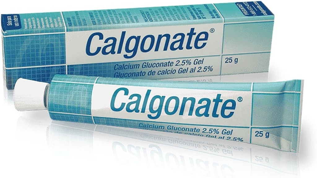 2,5% Kaltsiumglükonaat Vesinikfluoriidhape neutraliseeriv geel 25G Tube - 1 pakend