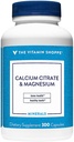 Kaltsiumtsitraat ja magneesium (300 kapslit) vitamiin Shoppe
