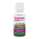 NaturesPlus Animal Parade Laste Vedel Multivitamiin - Troopiline Marjamaitse - 8 fl oz - Terve Toidulisand - Taimetoitlane, Gluteenivaba - 16 Servingut