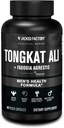 Jacked Factory Indoneesia Tongkat Ali + Fadogia Agrestis - 200: 1 ekstrakt Longjack Tongkat Ali meestele Fadogia Agrestis 600mg & Primavie Shilajit toetada Vitality, energia ja meeleolu - 60 kapslit