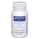 Puhas kapseldamine PureMelt B12 Folaat - aktiivne B-vitamiin L-5-MTHF-ga - Ainevahetustugi ja punaste vereliblede funktsioon * - Mitte-GMO & Vegan - 90 lozenges