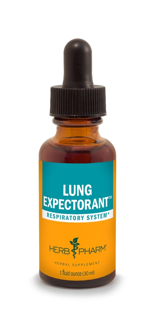 Herb Pharm Lung Expectorant Vedel Taimne valem, et toetada hingamisteede immuunvastust - 1 Ounce (pakk 1)