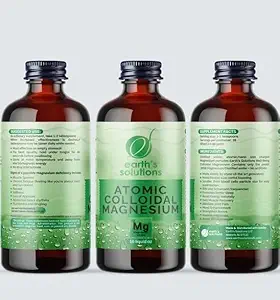 Vital Essence - Premium Aatom Kolloidne Magneesium Täiendus Optimaalne Tervis ja Lõõgastav - Iooniline Lahendus Looduslikule Heaolule