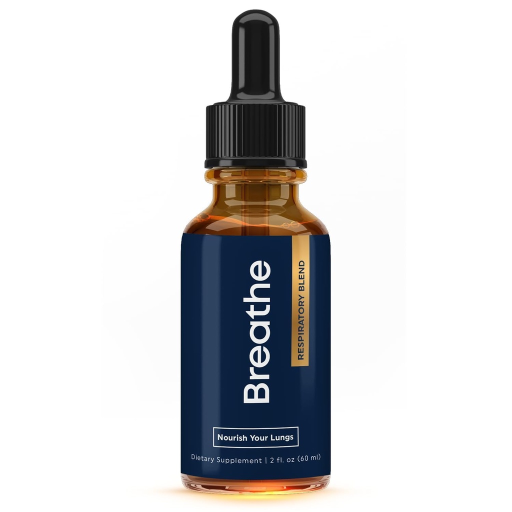 BreatHE 8-IN-1 Mullein tilgad Lungs & Airways 2 fl.oz. - Peppermint, Thyme, & Mullein Leaf Extract - Lung Detox suitsetajatele - Break up lima & Breathe Clear - GMO-vaba & Made USA-s - 2 kuud pakkumine