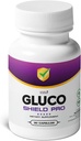 GlucoShield Pro - looduslik toidulisand vitamiinidega B1, B2, B6, magneesium, tsink ja kaltsium | Mitte-GMO, stimuleeriv-vaba, lihtne võtta | valmistatud USAs, GMP-sertifitseeritud | 30 kapslit, 1 kuu pakkumine