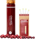 CRANEL Fast Acting Cranberry valem - kuseteede ja soolestiku toetus - (1 nädala pakkumine) + tasuta pH-testi | 3000 Jõhvikad, suhkruta, vegan, kliiniliselt tõestatud
