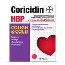 Coricidin HBP dekongestant-vaba köha ja külm meditsiin - spetsiaalselt kavandatud leevendus kõrge vererõhk, köha, runny nina, aevastamine ja külma sümptomid (16 Count)
