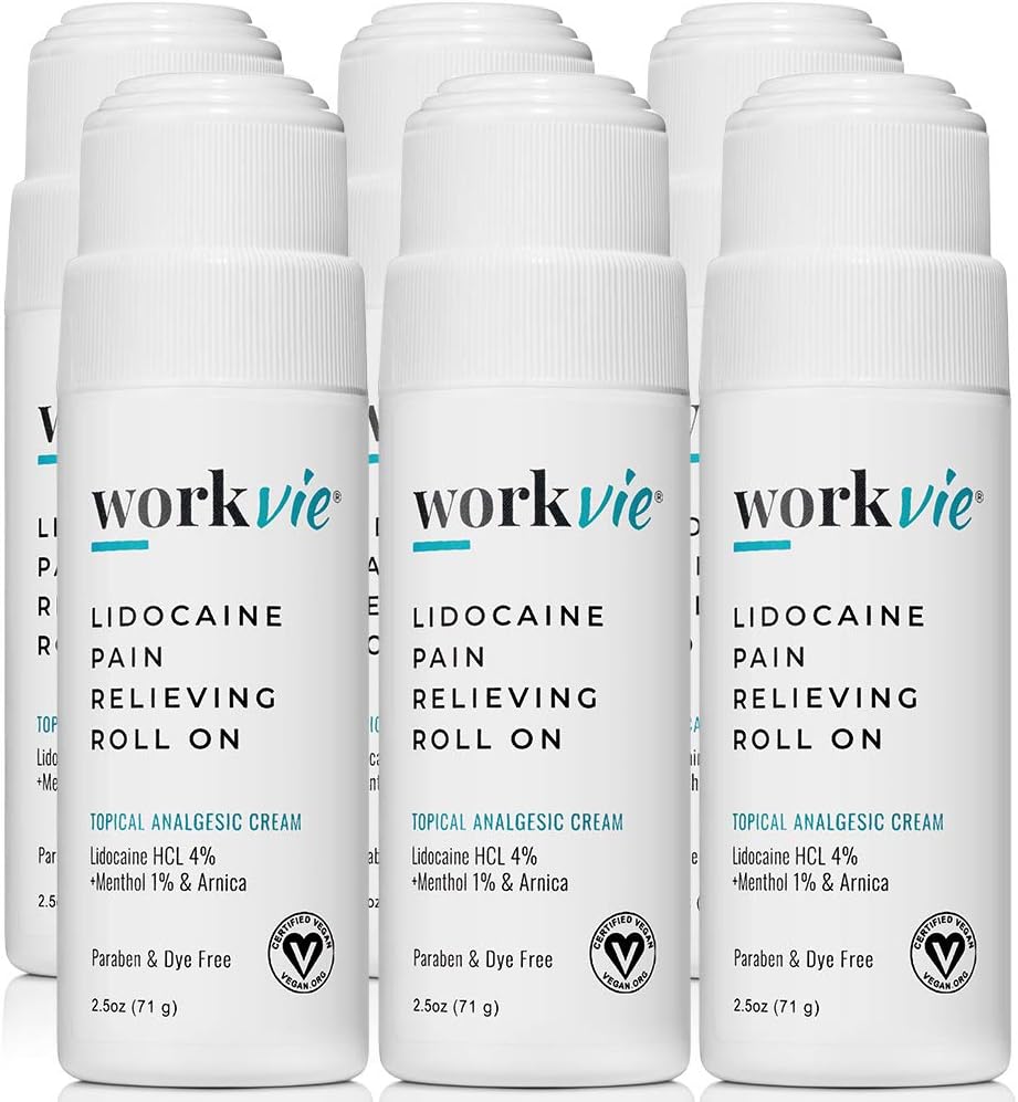 Lidocaine Roll On Pain Relief Cream - Bust Pain Relief Cream (6)