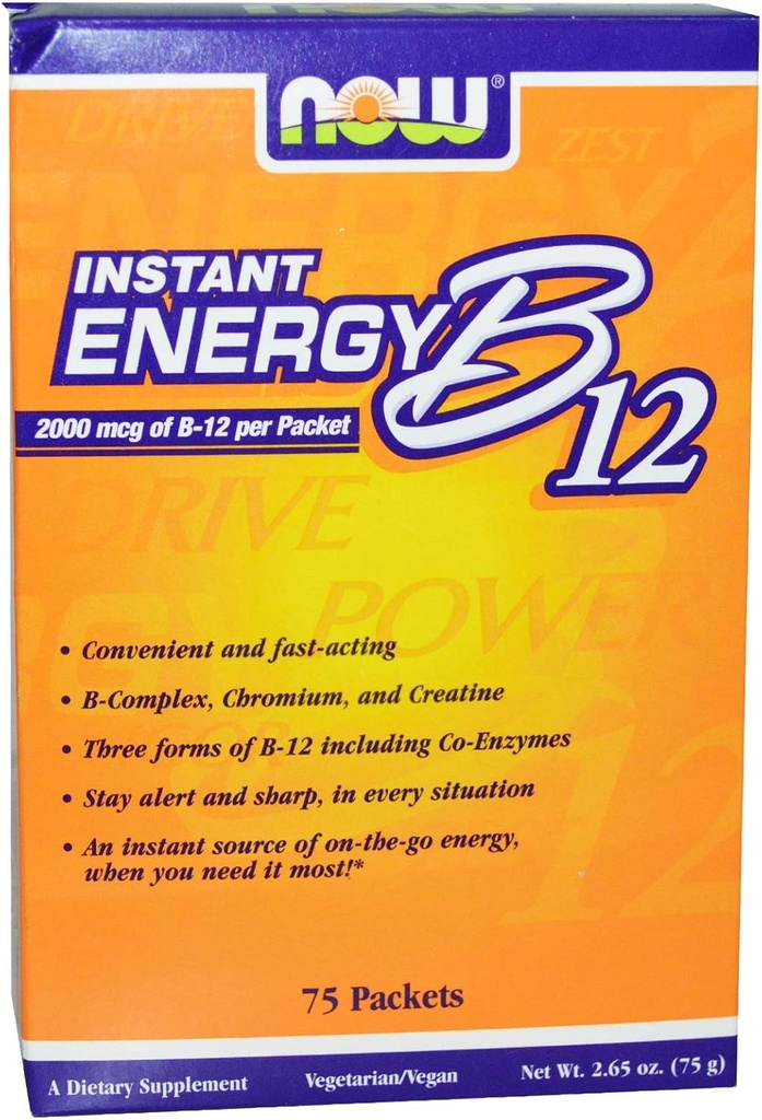 B-12 Instant Energy Packets 75/Box