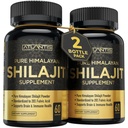 Atlantis Nutrition Himalayan Shilajit kapslid formuleeritud 20% Fulvic Acid | 1000MG per Serving – 10: 1 Extract | USA Made | Himalayan Shilajit Supplement for Men & Women | 120 kapslit