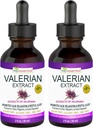 ELP ESSENTIAL Valerian Juur Extract tilgad | 2 fl oz | Suhkruvaba, alkoholivaba, GMO-vaba Gluteenivaba Vedel 2 Pack