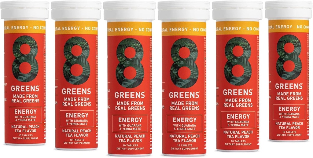 8Greens Supergreens Tablets | Super Greens Pulber Superfood Tablet, Metabolism Immunity & Focus, Daily Greens kihisevad tabletid, Orgaaniline: Aloe Vera, Spirulina, Chlorella, Energy, 60 Servings