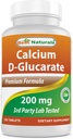 Parim looduslik kaltsium D-glükoraat 200 mg 120 tabletti