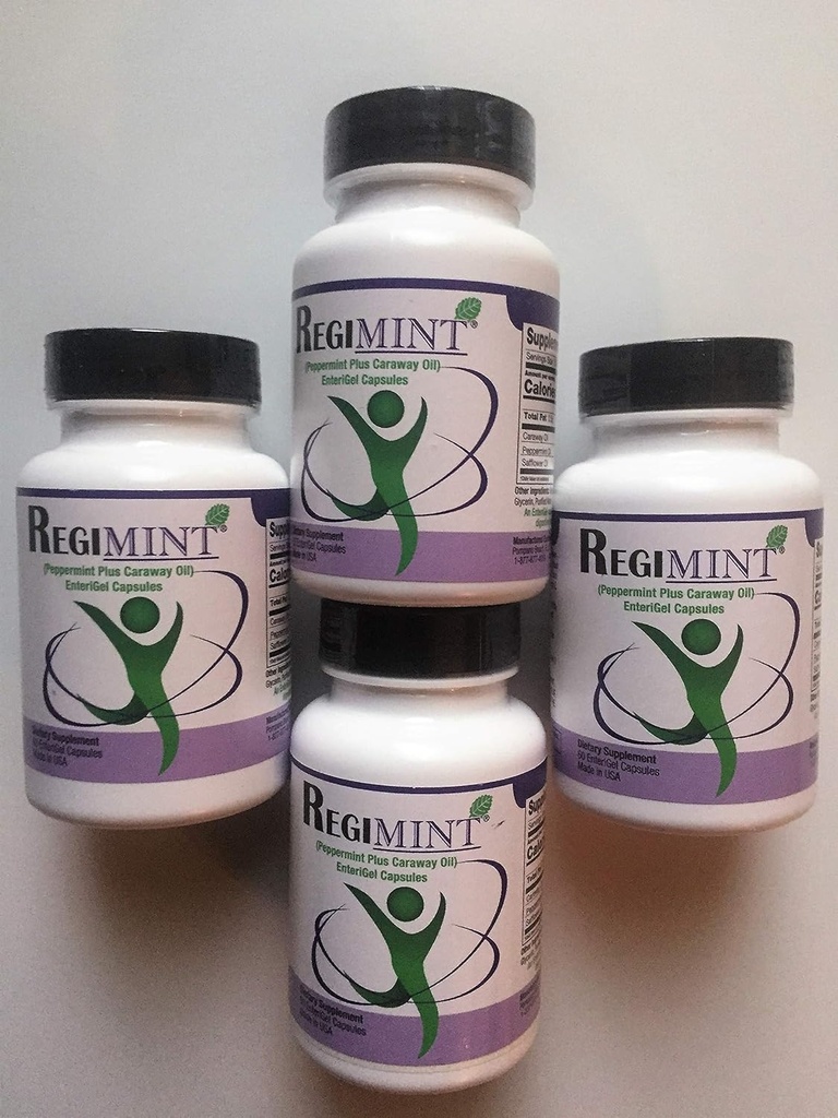 Peppermint Oil Plus Caraway Enteric Caps IBS (4 pudelit)