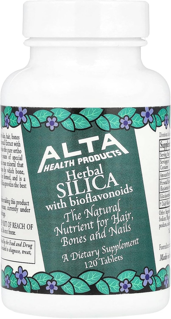 Alta Health Products - Silica koos bioflavonoididega, 500 mg, 120 tabletti
