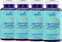 4-in-1 DIM potentsi kompleks 300mg - östrogeeni tasakaal ja ainevahetus, energia ja menopausi tugilisa koos bioperiiniga (x4), kaltsiumi ja brokoli ekstraktiga - naistele ja meestele 120 serveerimist