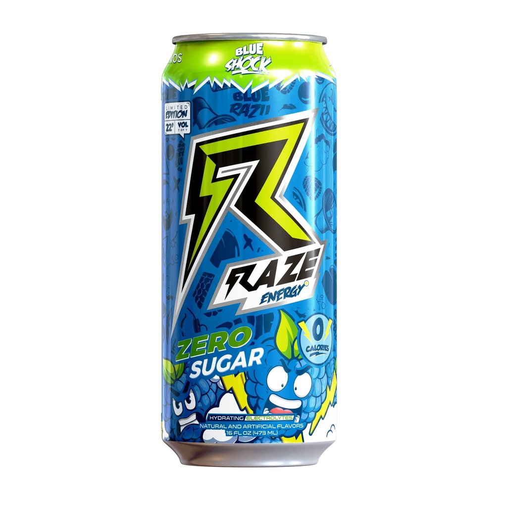 Repp Sports Raze energiajoogipurgid (sinine šokk)